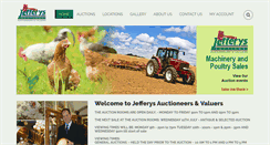 Desktop Screenshot of jefferysauctions.co.uk